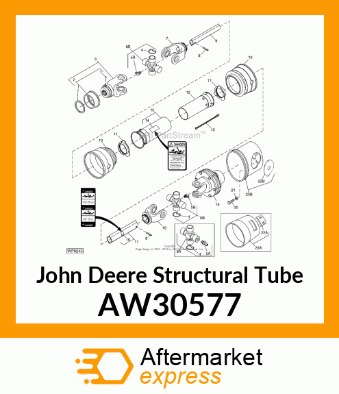 STRUCTURAL TUBING, TUBE ASSEMBLY, O AW30577