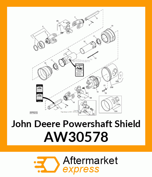 POWERSHAFT SHIELD, SHIELD ASSEMBLY, AW30578