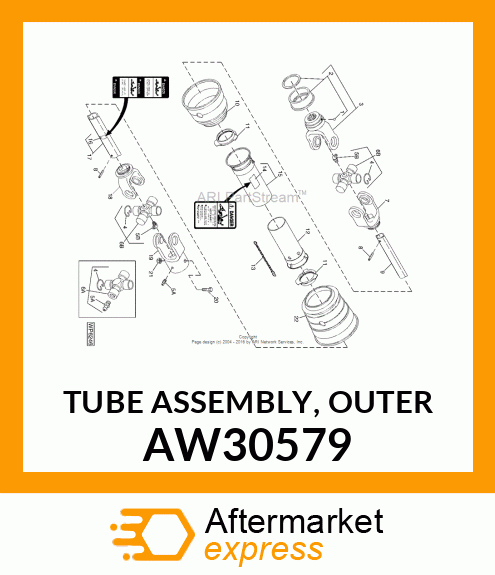 TUBE ASSEMBLY, OUTER AW30579