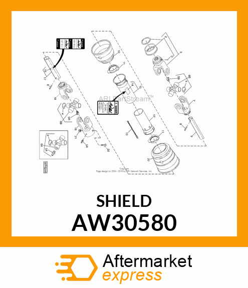 SHIELD ASSEMBLY, OUTER AW30580