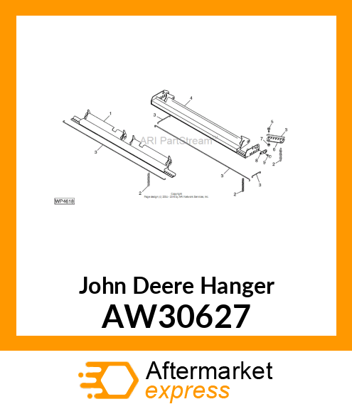 HANGER CHAIN, CENTER AW30627