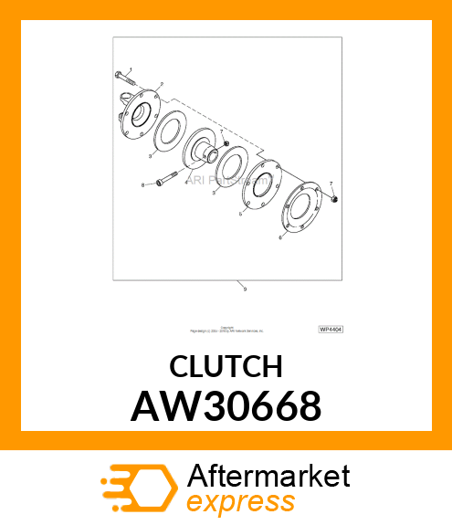 Clutch AW30668