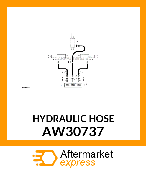 HYDRAULIC HOSE AW30737