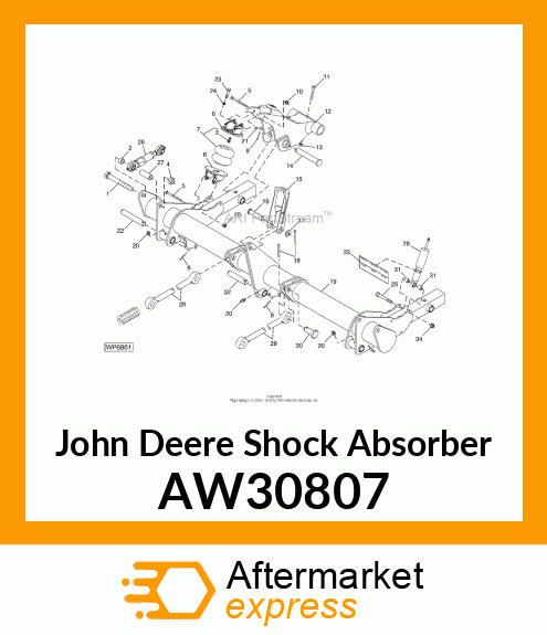 Shock Absorber AW30807