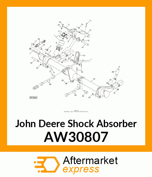 Shock Absorber AW30807