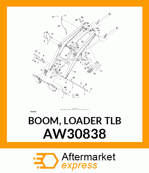 BOOM, LOADER (TLB) AW30838