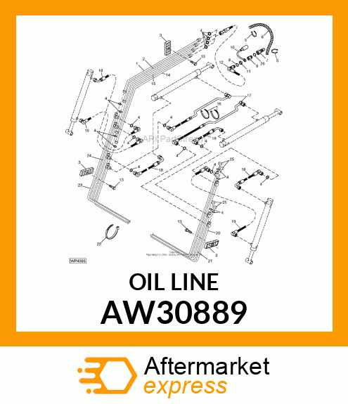 LINE, OIL AW30889
