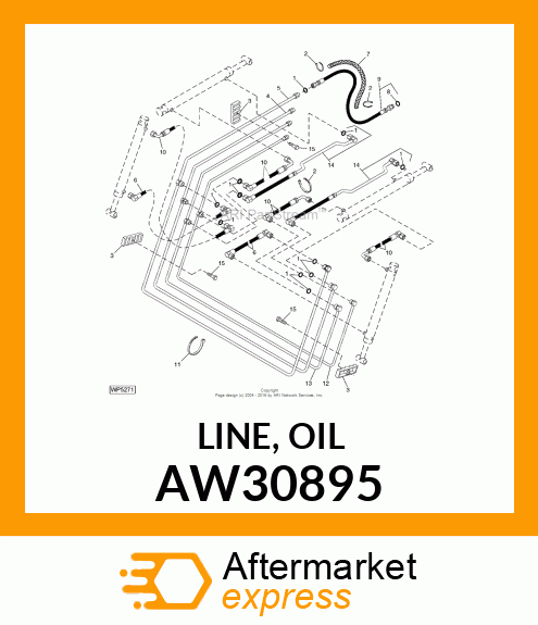 LINE, OIL AW30895