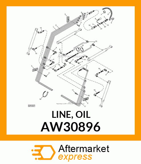 LINE, OIL AW30896