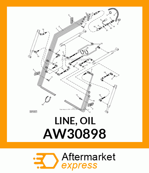 LINE, OIL AW30898