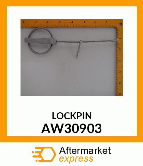 PIN, QUICK LOCK W/CABLE AW30903