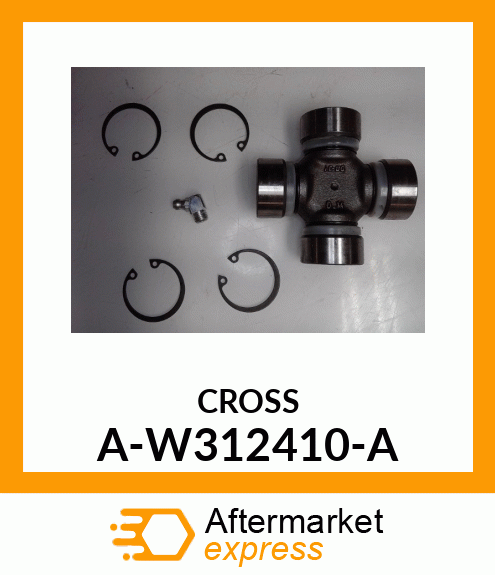 Universal Joint Bearing - CROSS REPAIR KIT METRIC W A-W312410-A