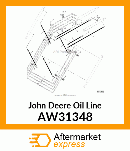 LINE, OIL AW31348