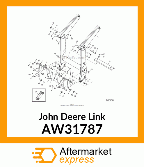 LINK, DRIVE (LH) AW31787