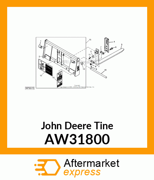 TINE ASSEMBLY AW31800