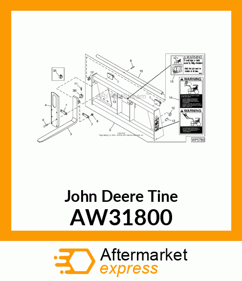 TINE ASSEMBLY AW31800