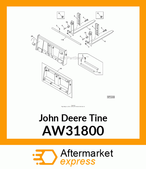 TINE ASSEMBLY AW31800