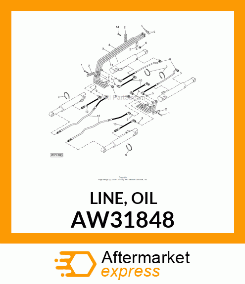 LINE, OIL AW31848