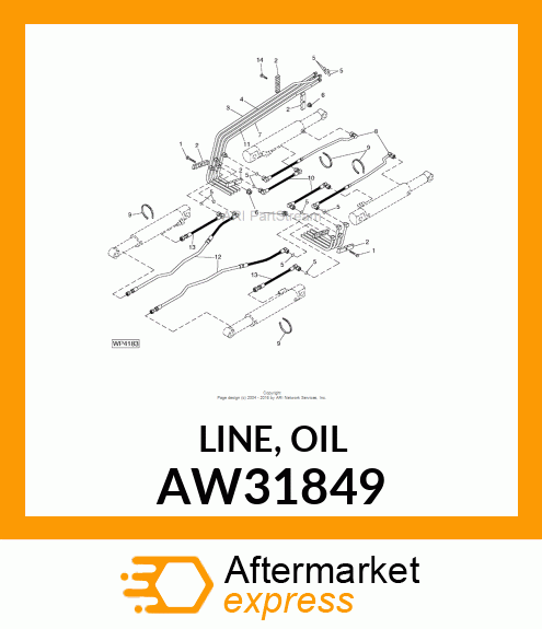 LINE, OIL AW31849