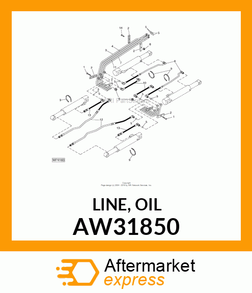 LINE, OIL AW31850