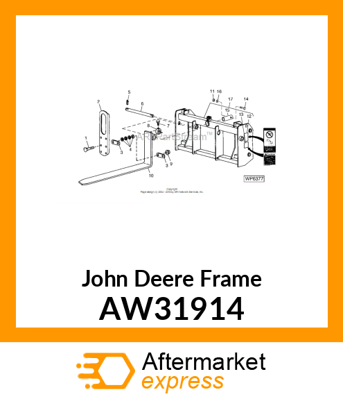 FRAME, COMBI (600/700) AW31914