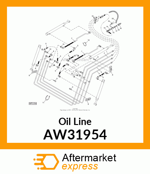 Oil Line AW31954