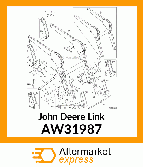 LINK (HOLDER) ASSEMBLY AW31987