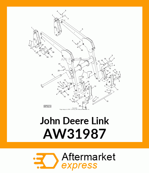 LINK (HOLDER) ASSEMBLY AW31987