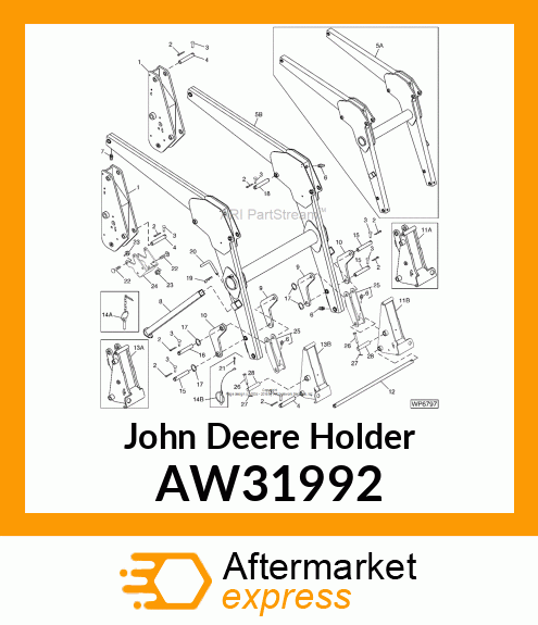 HOLDER (RH) ASSEMBLY AW31992