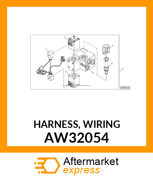 HARNESS, WIRING AW32054