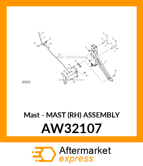 Mast AW32107