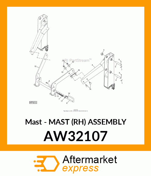 Mast AW32107