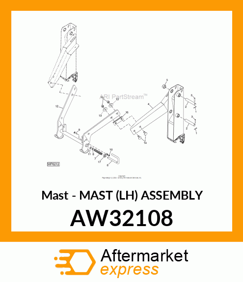 Mast AW32108