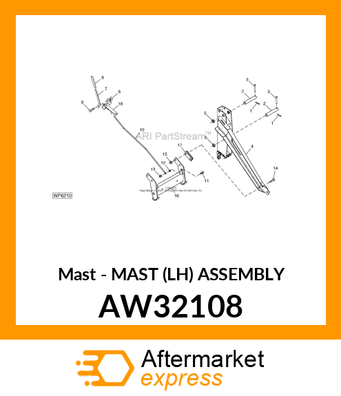 Mast AW32108