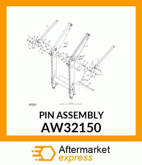 PIN ASSEMBLY AW32150