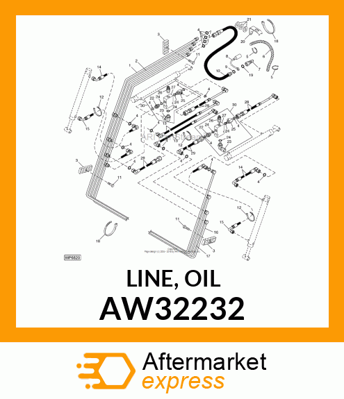 LINE, OIL AW32232