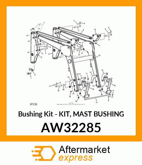 Bushing Kit AW32285