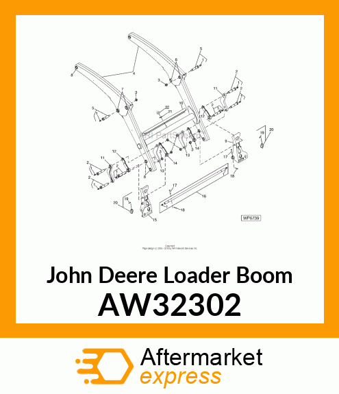 LOADER BOOM AW32302