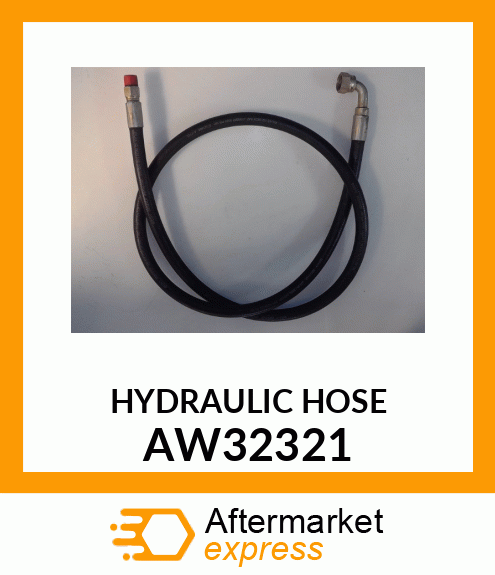 HOSE, HYDRAULIC (9.52 X 2490 MM) AW32321