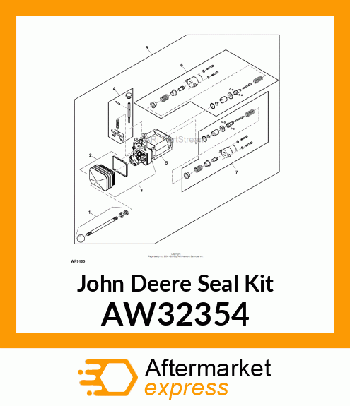 KIT, BOOT AND CABLE TIE AW32354