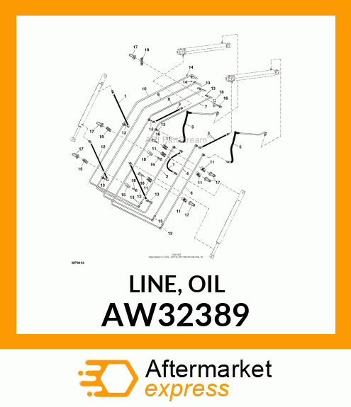 LINE, OIL AW32389