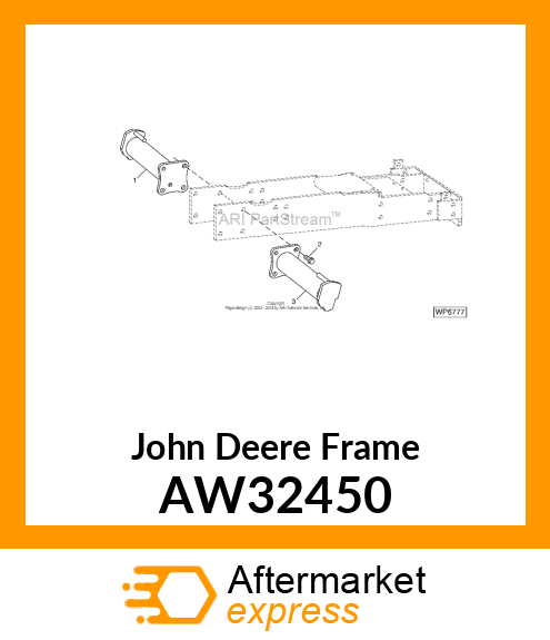 FRAME, OOS MOUNTING FRAMES, RH AW32450