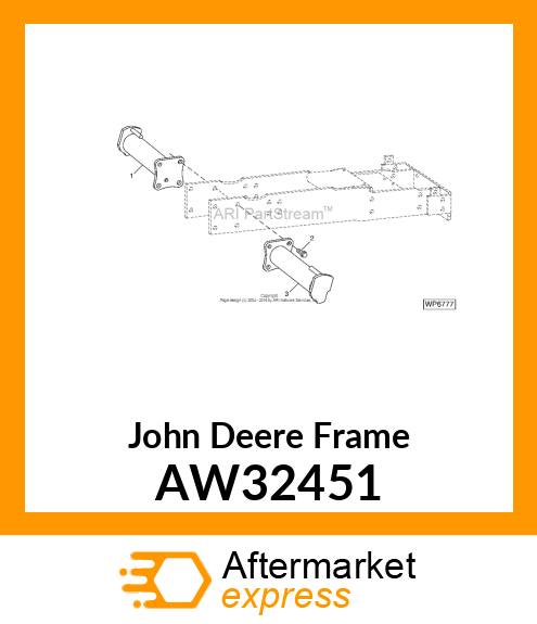 FRAME, OOS MOUNTING FRAMES, LH AW32451
