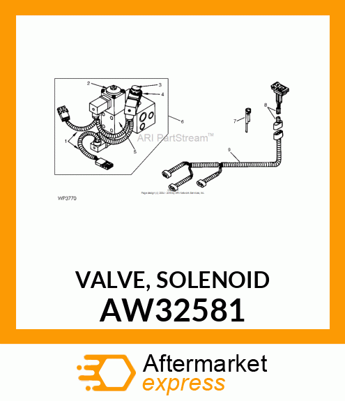 VALVE, SOLENOID AW32581