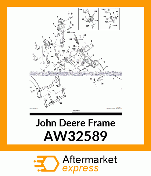 FRAME, FRONT AW32589