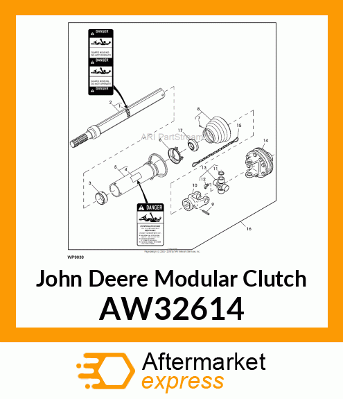 MODULAR CLUTCH, CLUTCH,(1800NM) AW32614