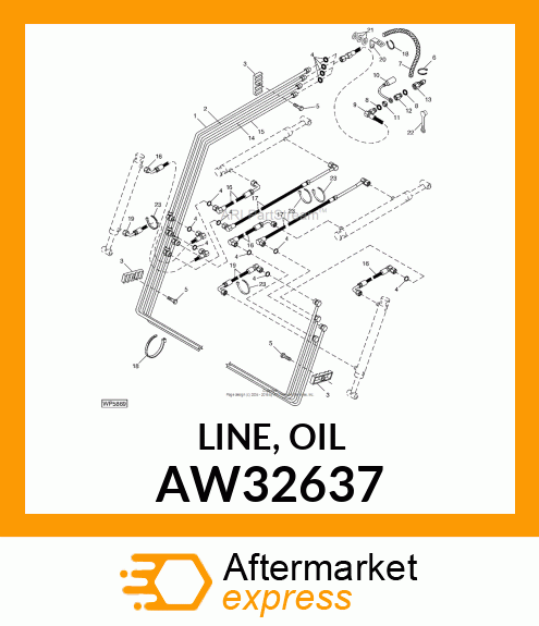 LINE, OIL AW32637