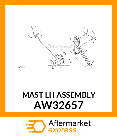 Mast AW32657