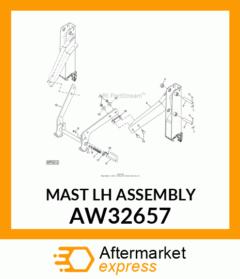Mast AW32657