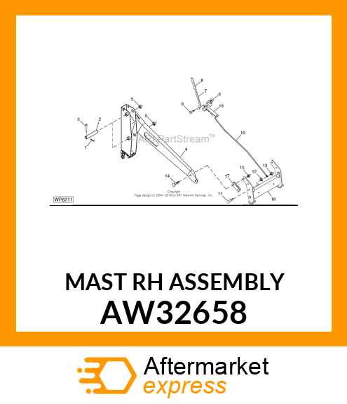 Mast AW32658